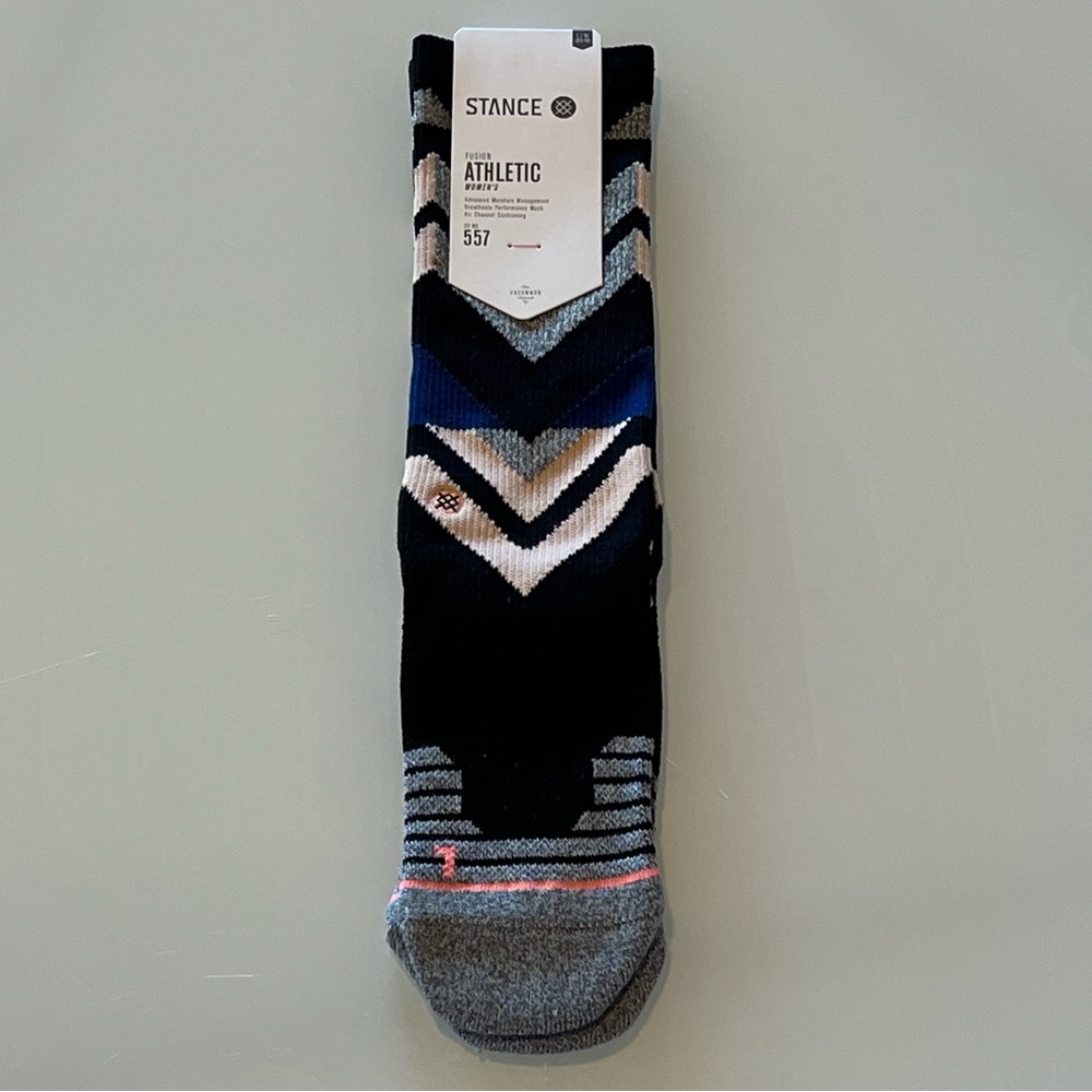 ‼️PRICE DROP‼️ NWT Stance Fusion Athletic Shape crew socks.